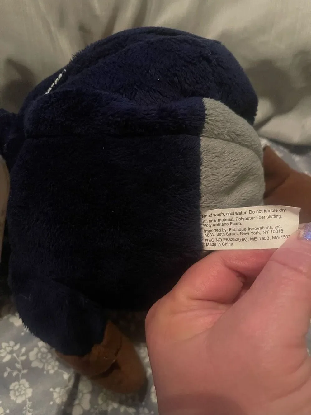 Dallas Cowboys Blue White Reversible Bear To Football 18